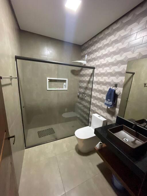 Casa Com Piscina Aquecida E Wi-Fi Villa Itapetininga Buitenkant foto