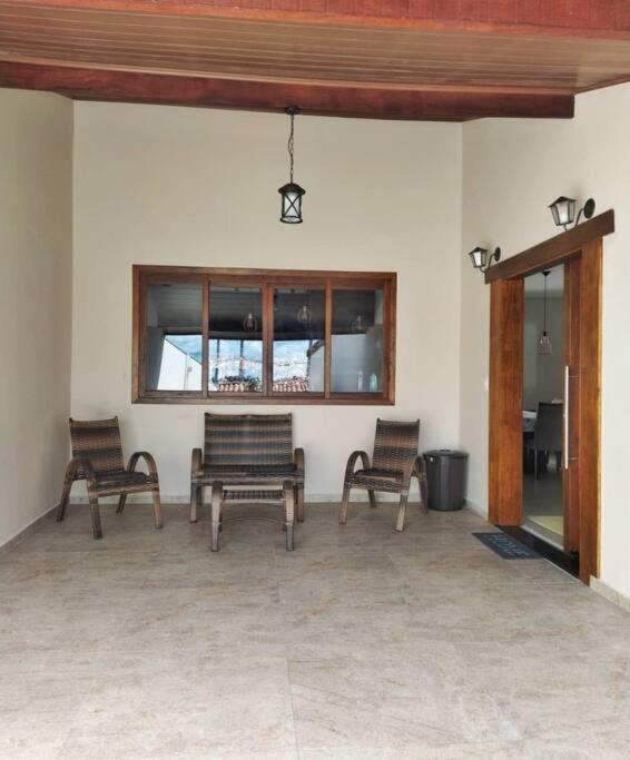 Casa Com Piscina Aquecida E Wi-Fi Villa Itapetininga Buitenkant foto